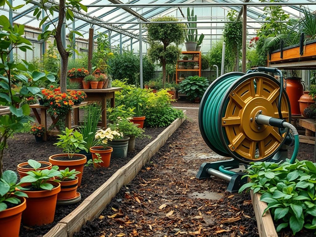 Automated Garden Hose Reels
