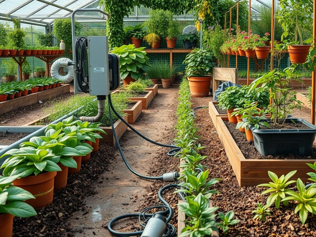 Automated Garden Watering Tech