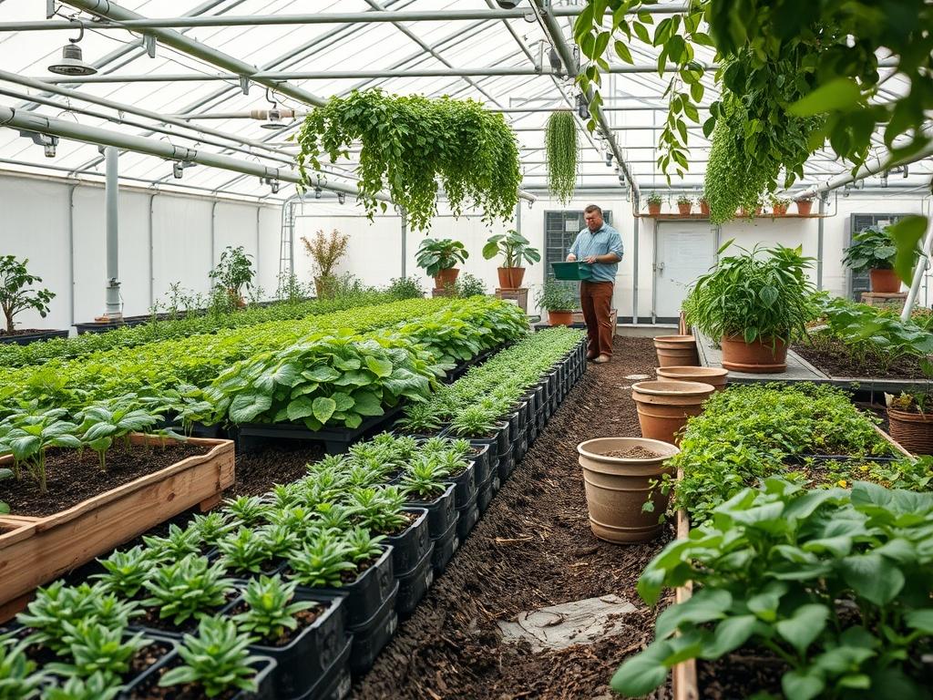 Automated Greenhouse Lighting