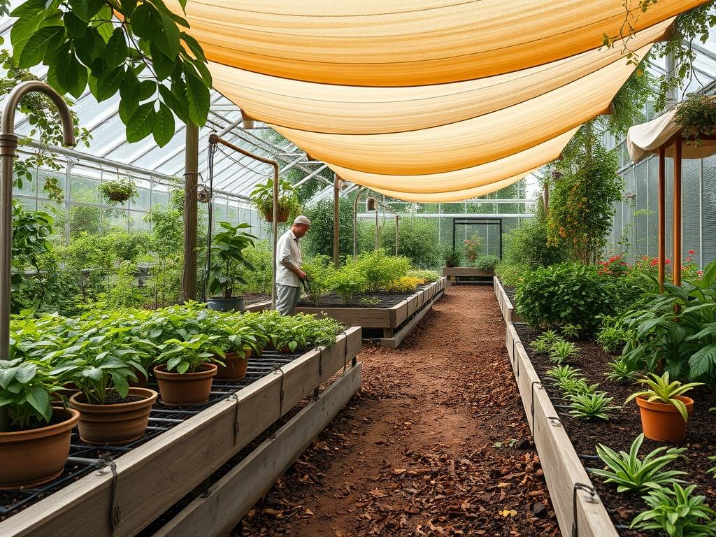 Automated Solar Shade Sails