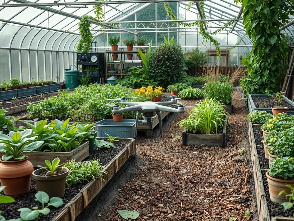 Drone Mapping for Gardens