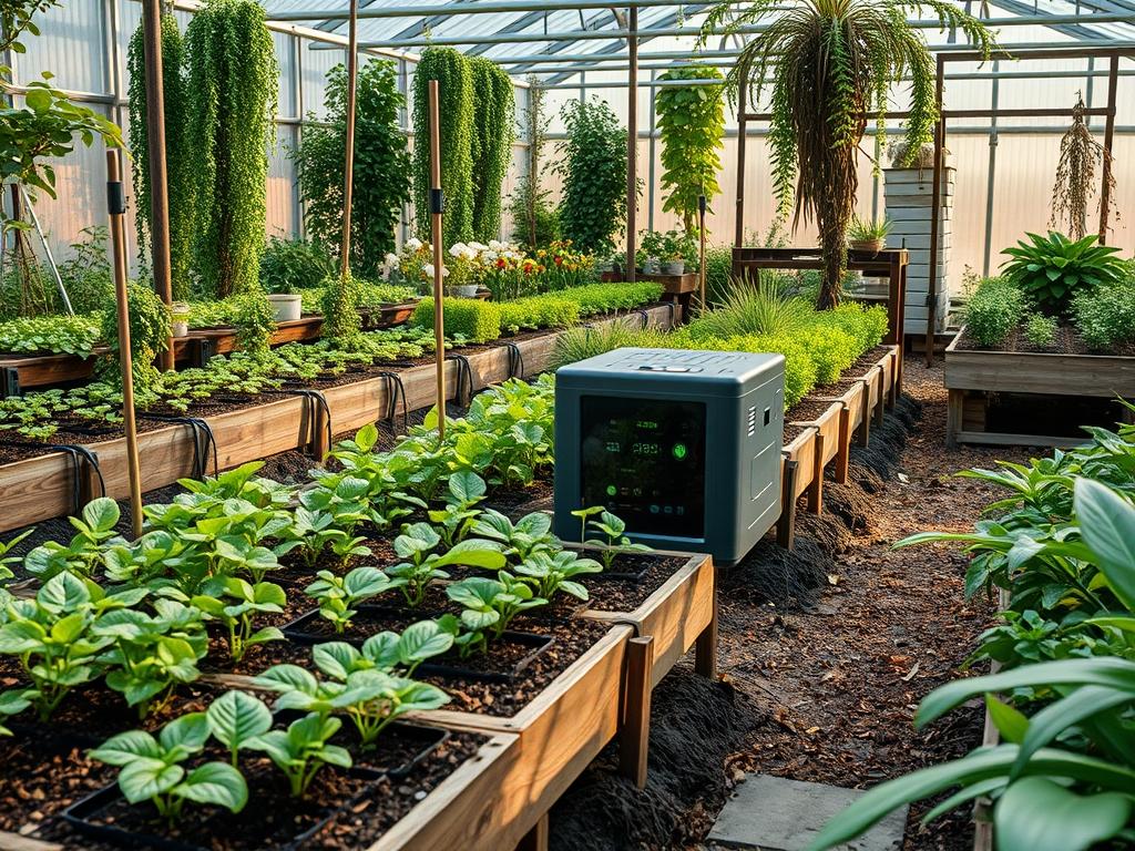 Smart Garden Battery Tech