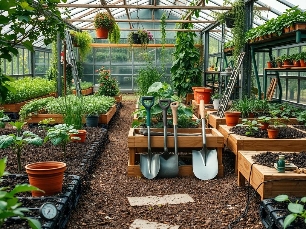 Smart Garden Tool Storage