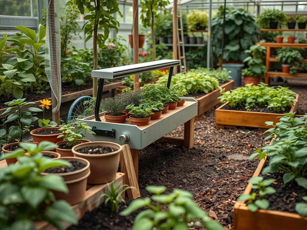 Smart Potting Bench Tech