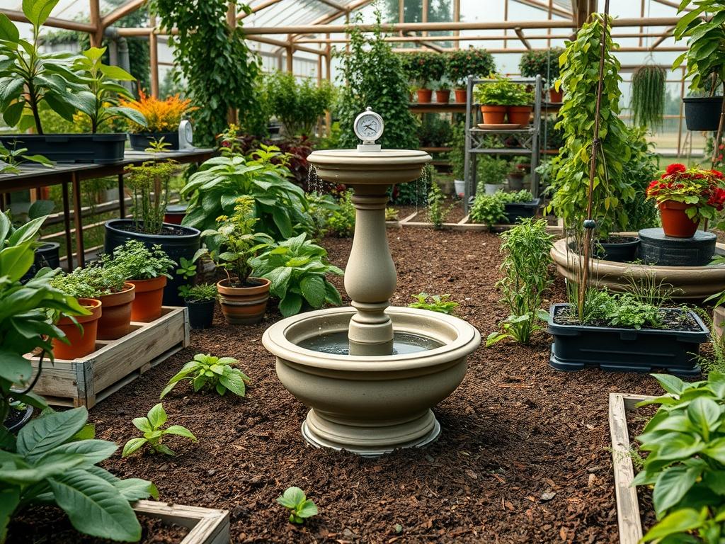 Solar Powered Fountain Tech