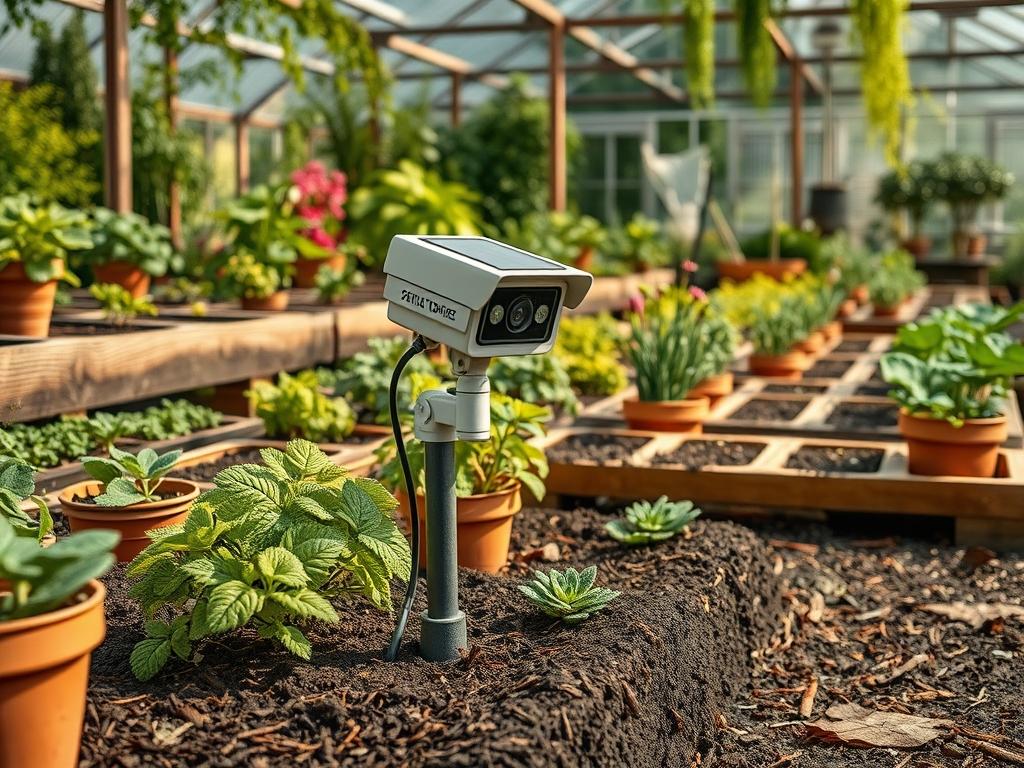 Solar Powered Garden Cameras
