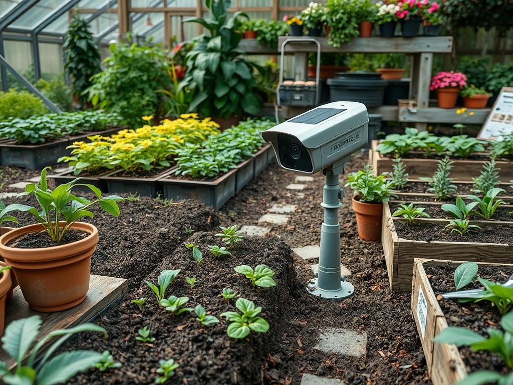 Solar Powered Garden Cameras