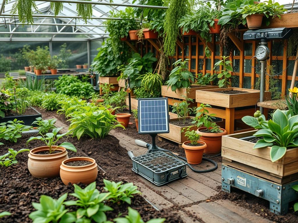 Solar Powered Garden Gadgets