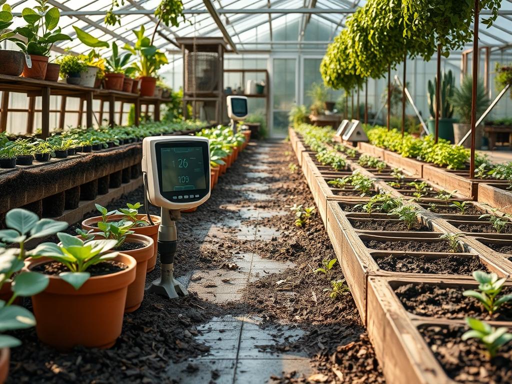 Solar Powered Garden Monitors
