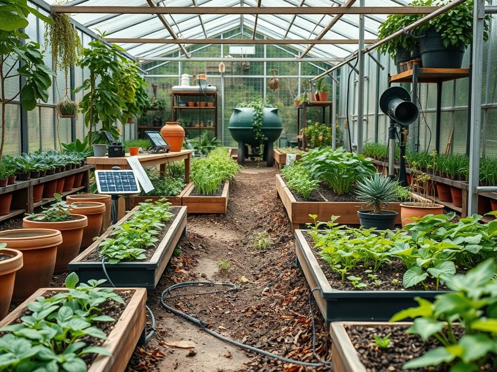 Solar Powered Garden Tech
