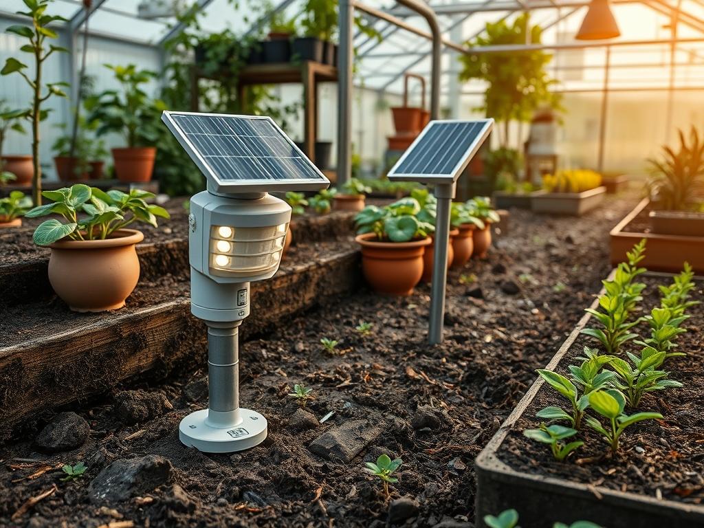 Solar Powered Light Sensors