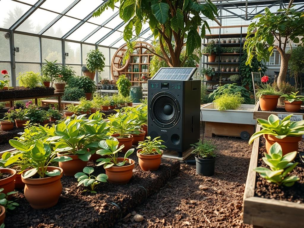Solar Powered Outdoor Audio