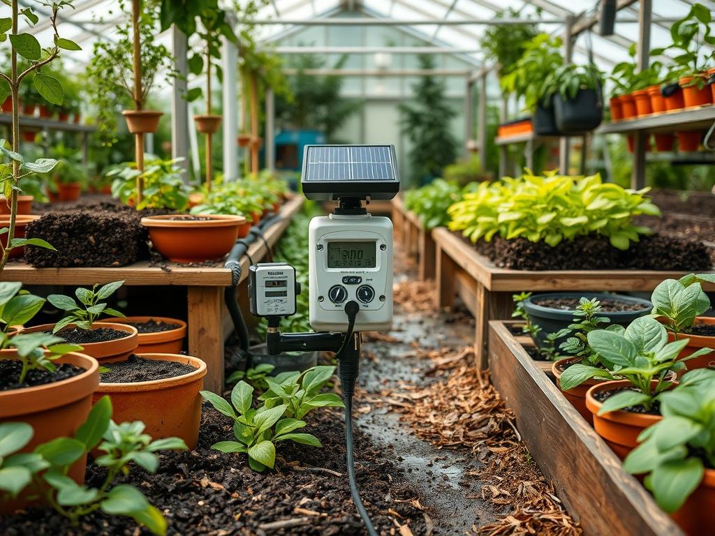 Solar Powered Water Timers