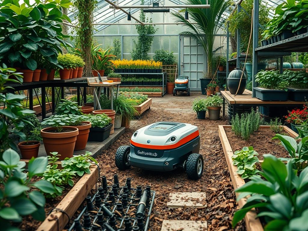 Automated Garden Cleanup