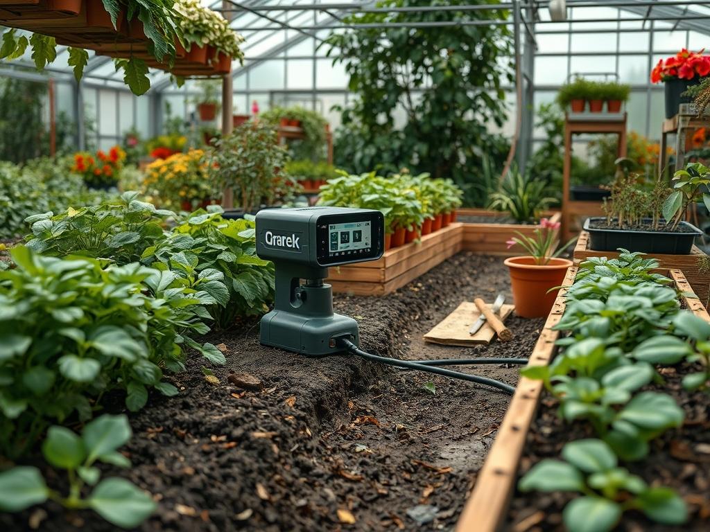 Automated Garden Device Tech