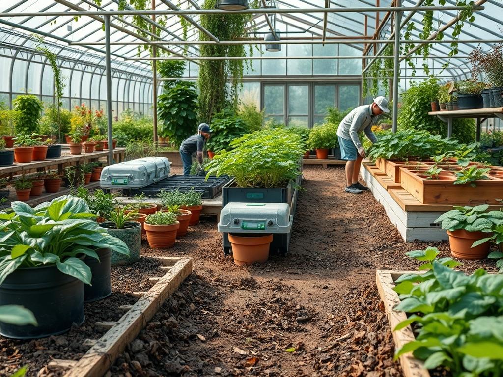 Automated Garden Power Tech