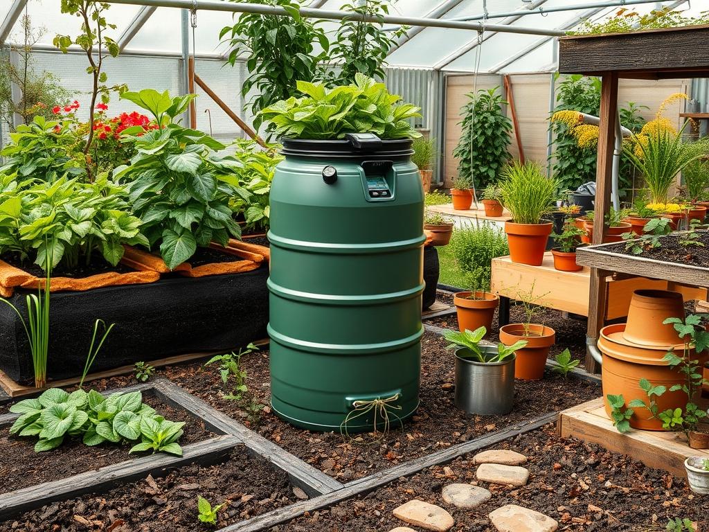 High-Tech Rain Barrels
