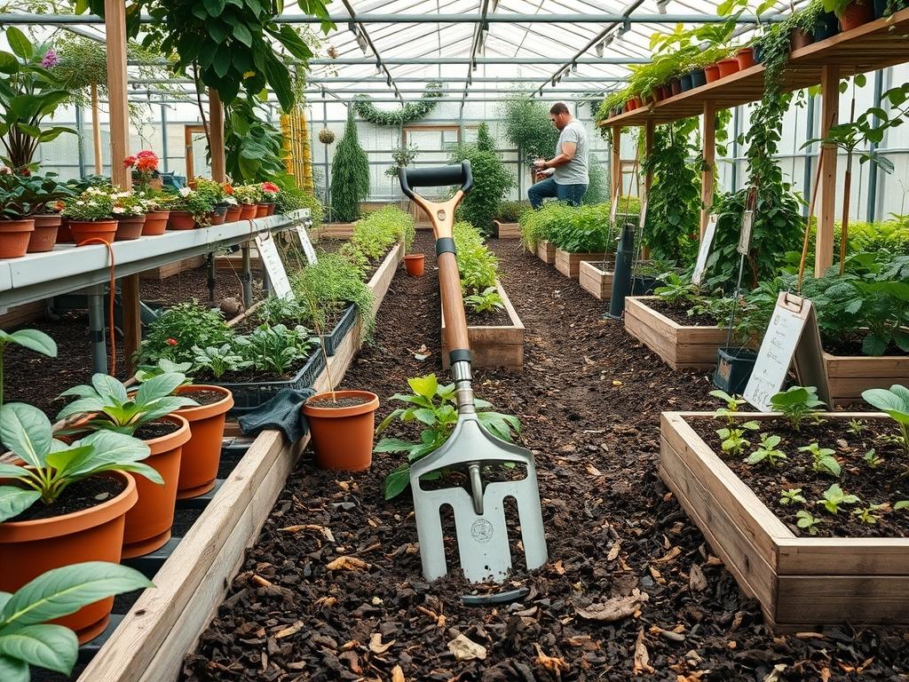 Smart Garden Tool Maintenance