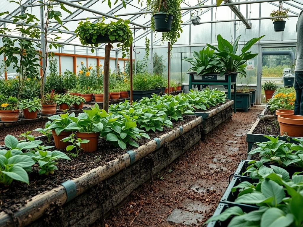 Smart Greenhouse CO2 Tech