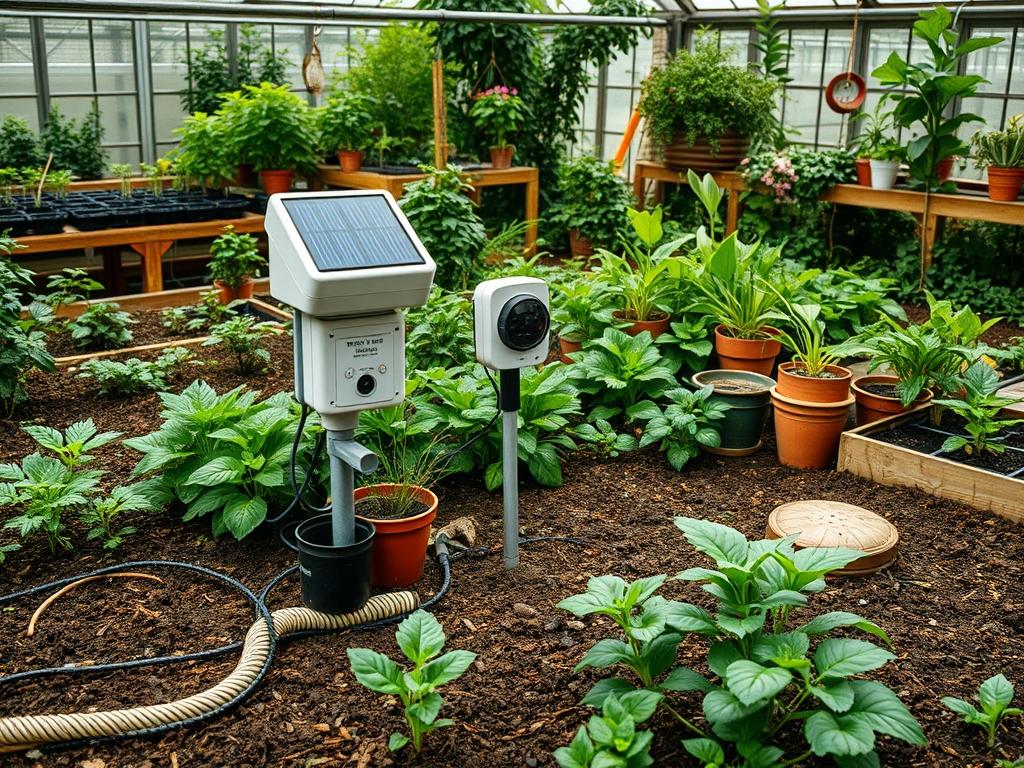 Solar Powered Garden Alarms