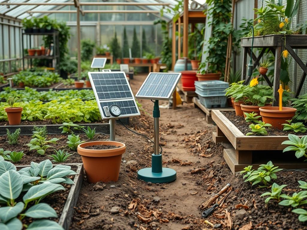 Solar Powered Garden Gear