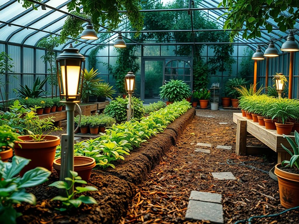 Solar Powered Garden Lighting