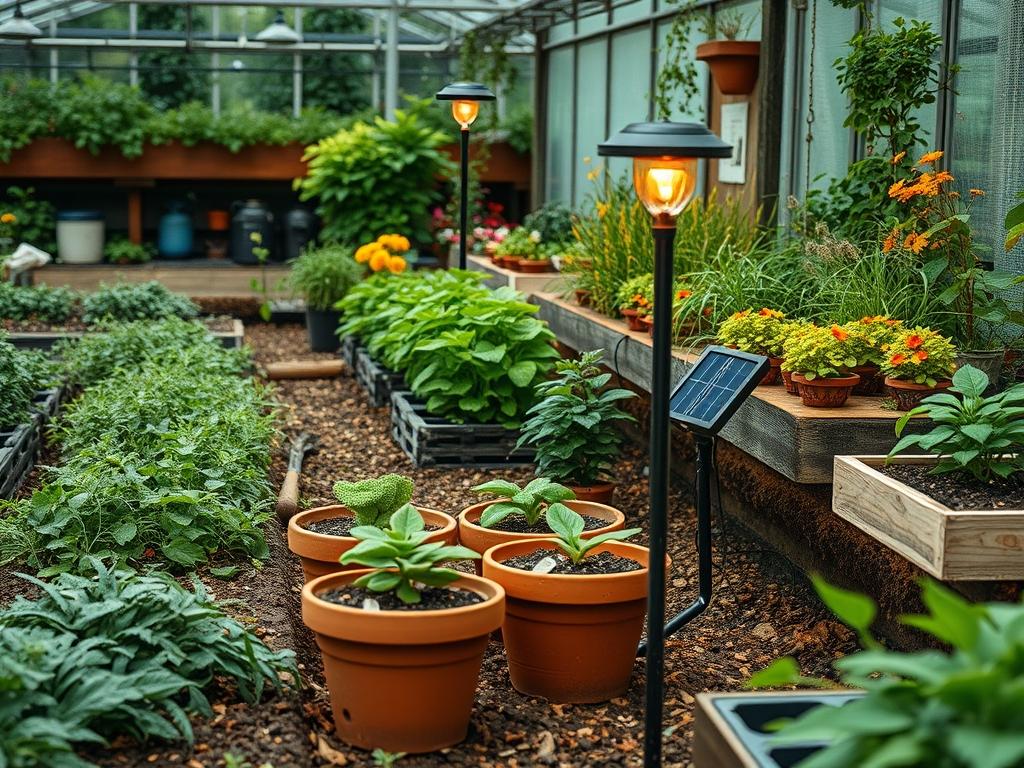 Solar Powered Garden Lights