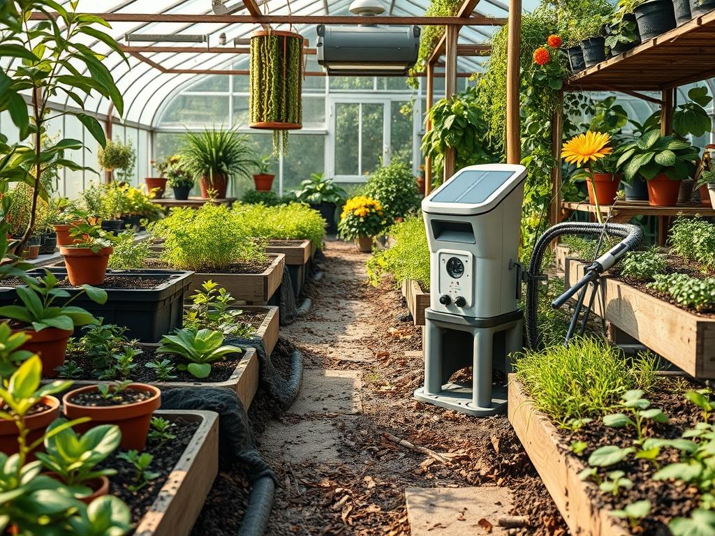 Solar Powered Garden Security