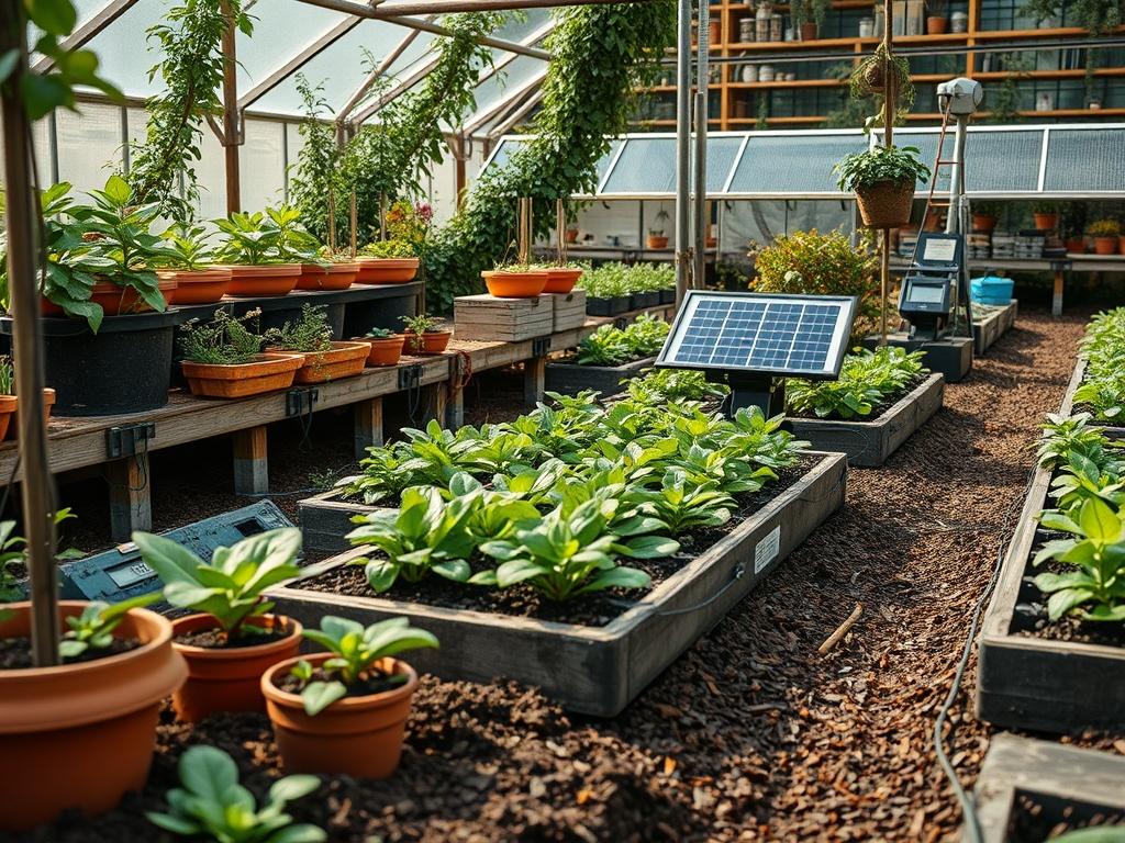 Solar Powered Garden Tech