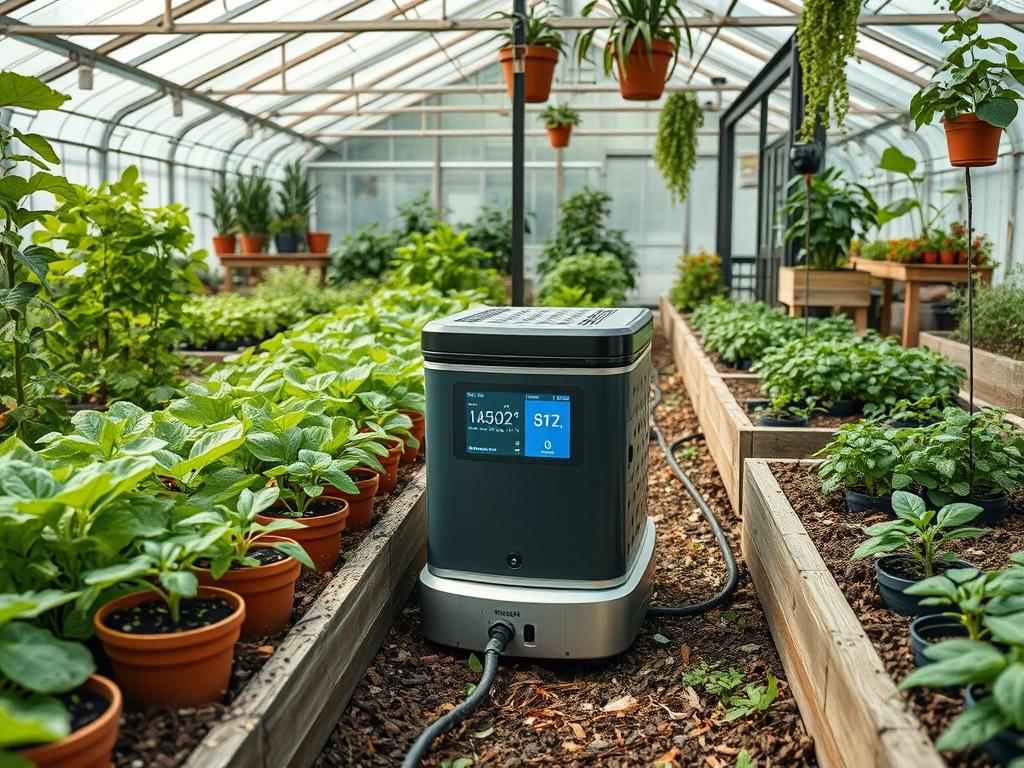 Automated Garden Device Tech