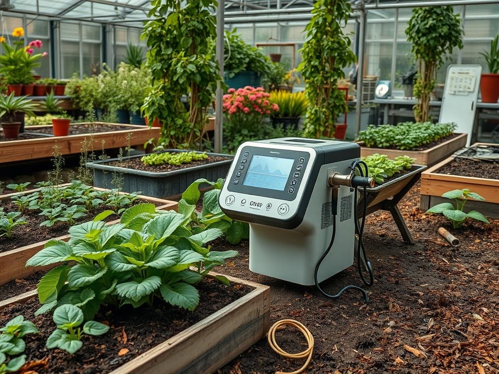 Automated Garden Device Tech